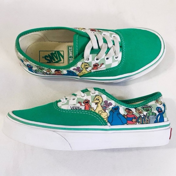 VANS X SESAME STREET Checkered Sneakers - Picture 2 of 8